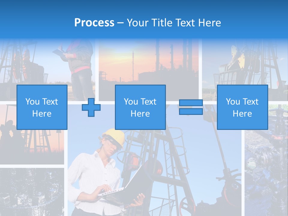 Creativity Machinery Businessperson PowerPoint Template