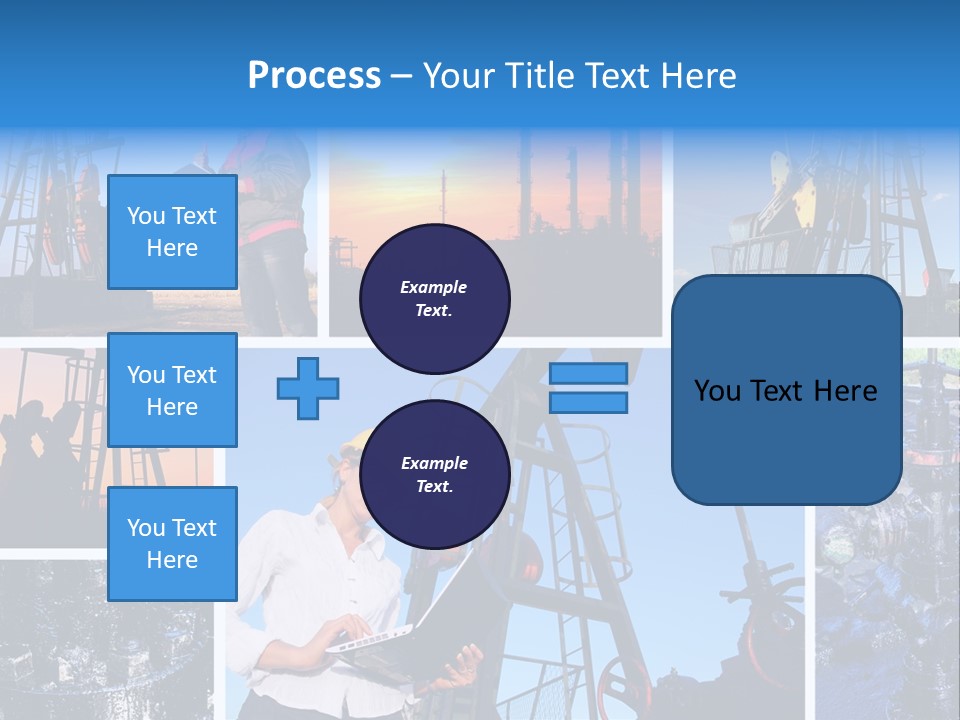 Creativity Machinery Businessperson PowerPoint Template