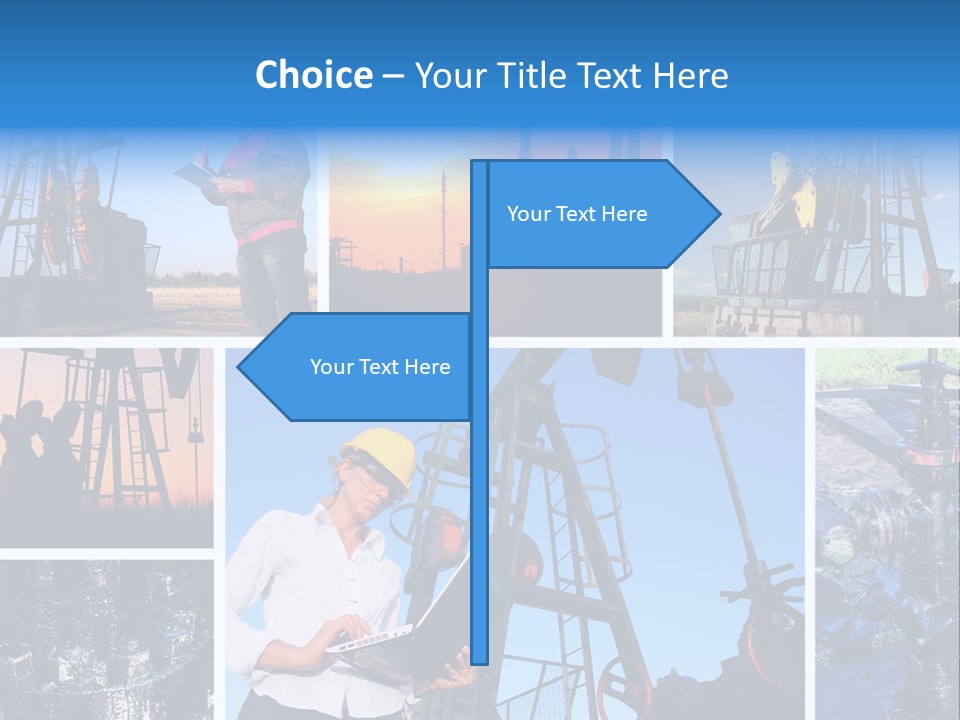 Creativity Machinery Businessperson PowerPoint Template