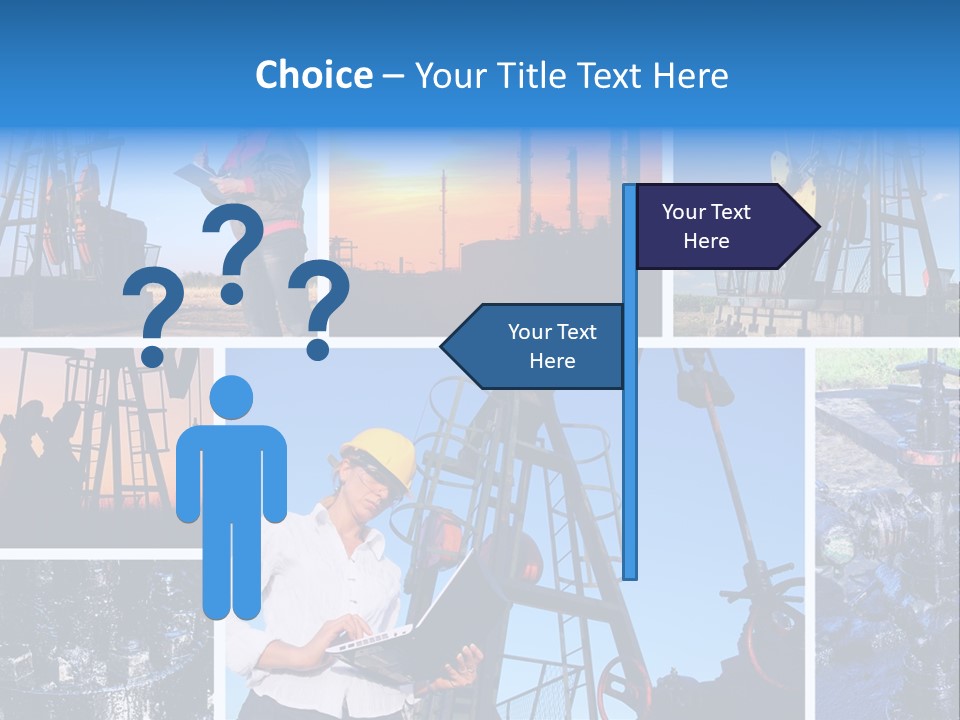 Creativity Machinery Businessperson PowerPoint Template
