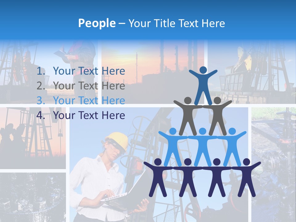 Creativity Machinery Businessperson PowerPoint Template