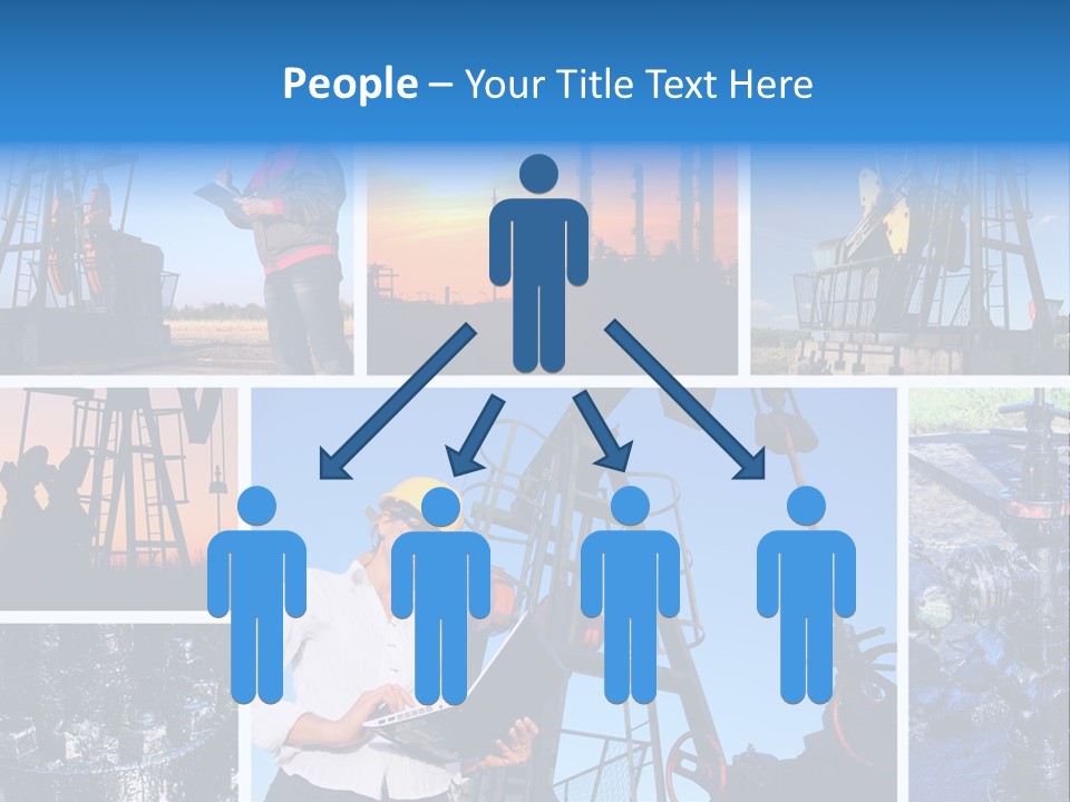 Creativity Machinery Businessperson PowerPoint Template