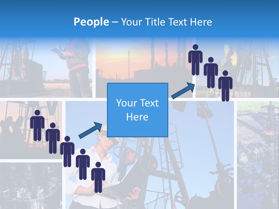 Creativity Machinery Businessperson PowerPoint Template