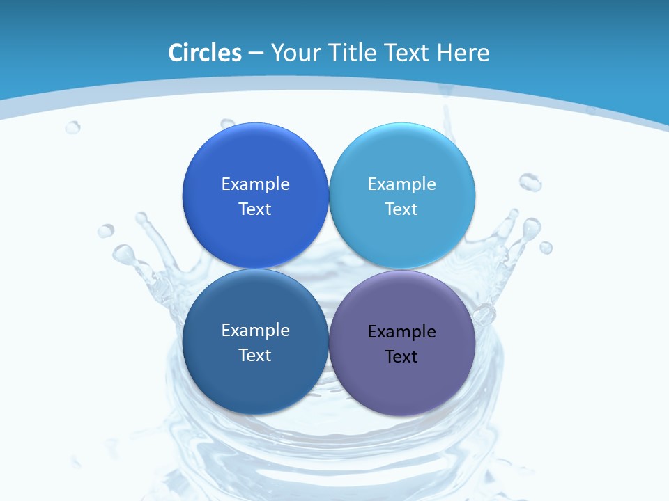 Isolated Nature Stream PowerPoint Template