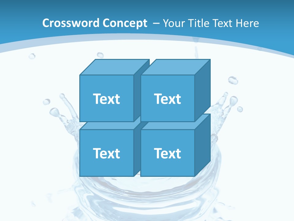 Isolated Nature Stream PowerPoint Template