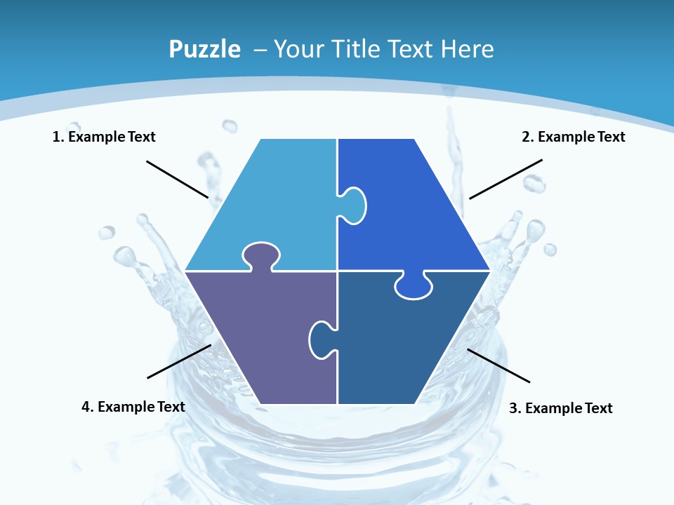 Isolated Nature Stream PowerPoint Template