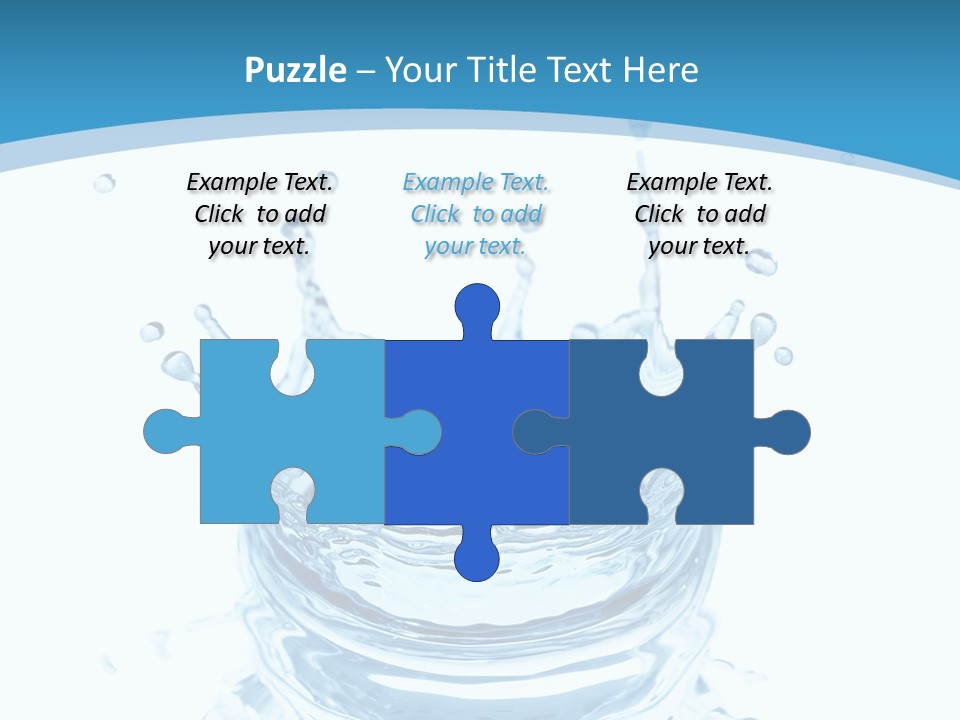 Isolated Nature Stream PowerPoint Template