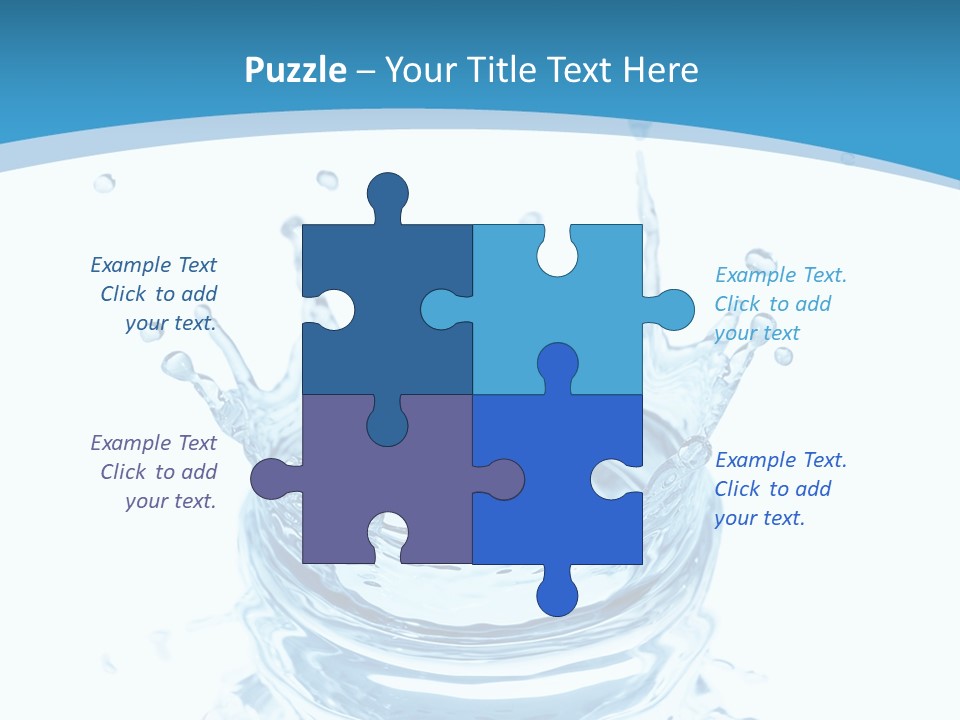 Isolated Nature Stream PowerPoint Template