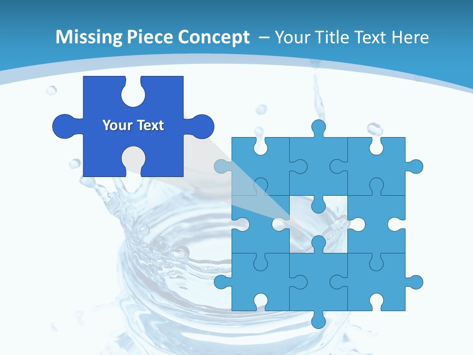 Isolated Nature Stream PowerPoint Template