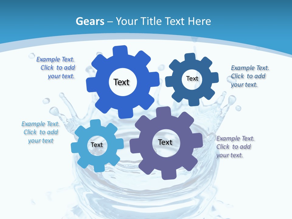 Isolated Nature Stream PowerPoint Template