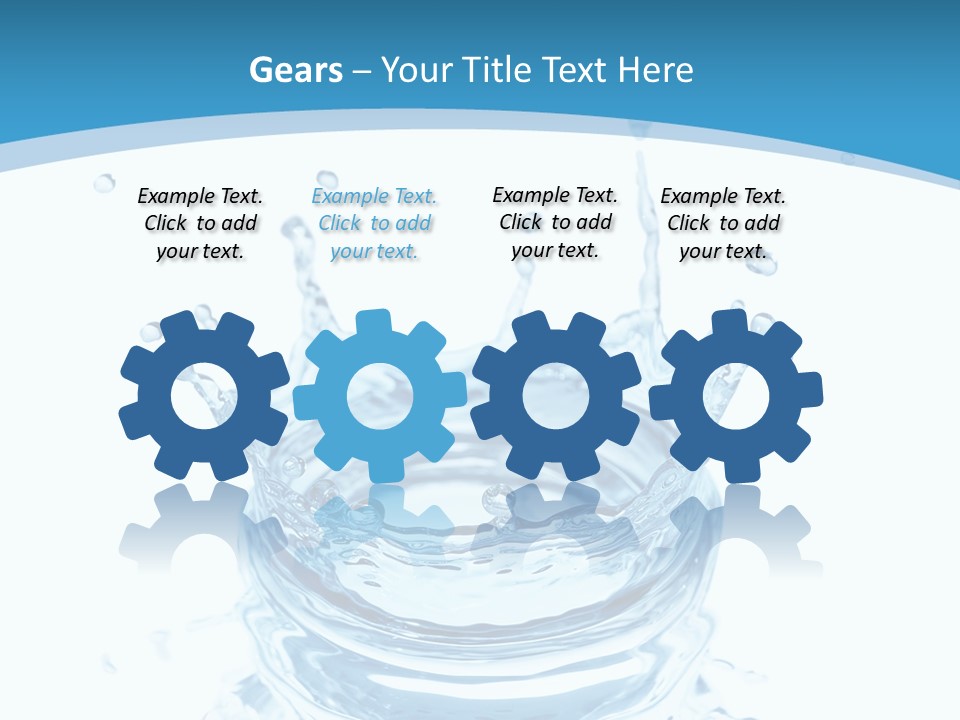 Isolated Nature Stream PowerPoint Template