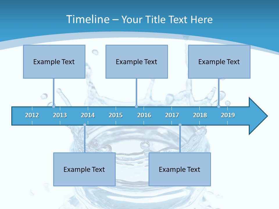 Isolated Nature Stream PowerPoint Template
