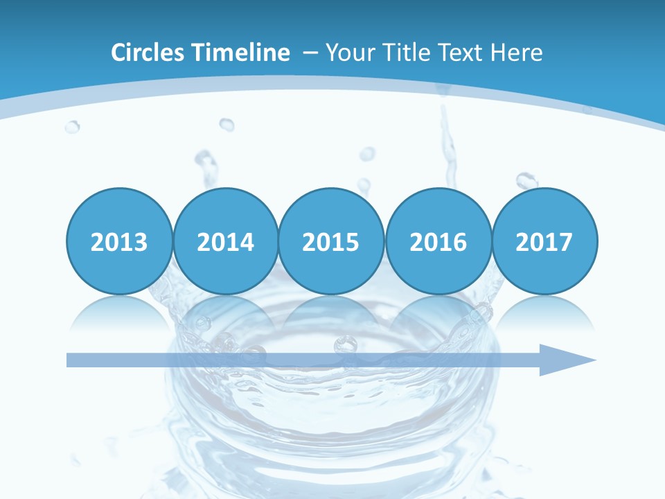 Isolated Nature Stream PowerPoint Template