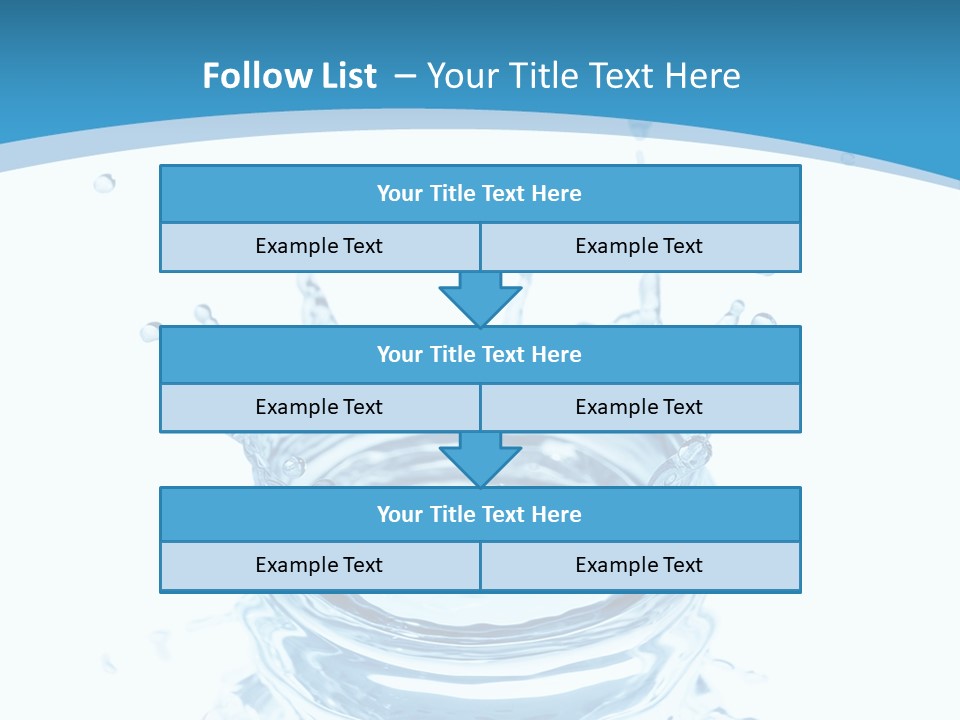 Isolated Nature Stream PowerPoint Template