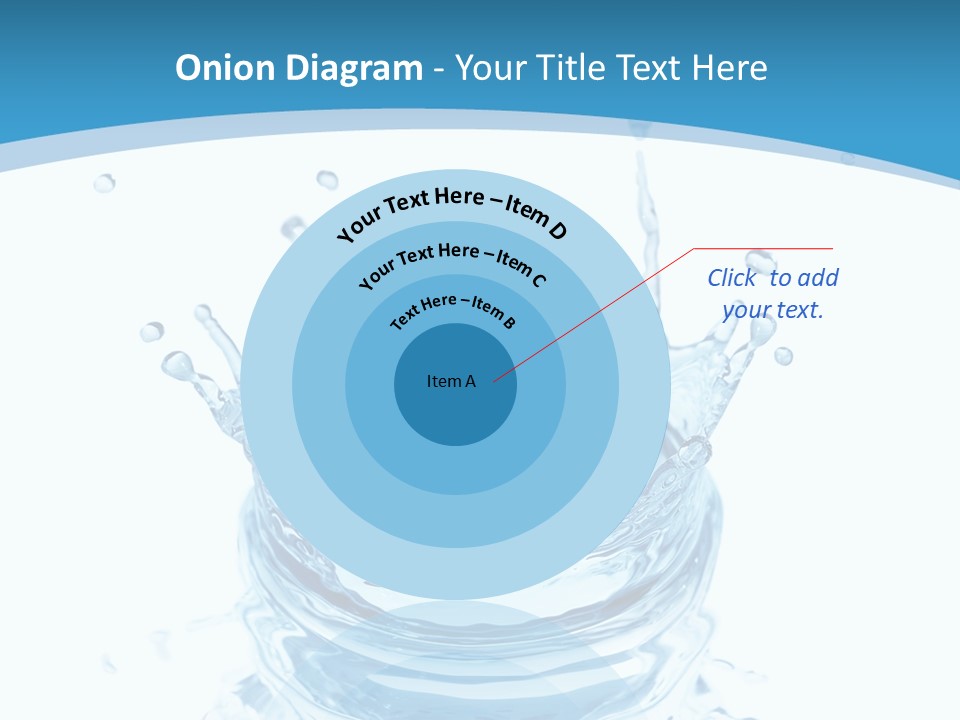 Isolated Nature Stream PowerPoint Template