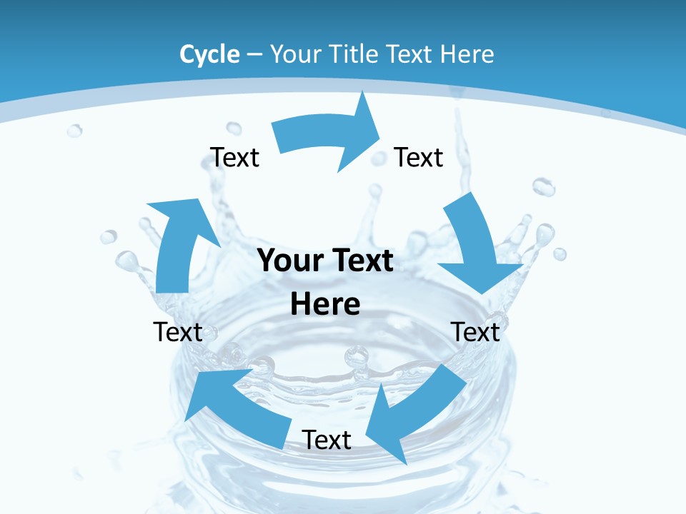 Isolated Nature Stream PowerPoint Template
