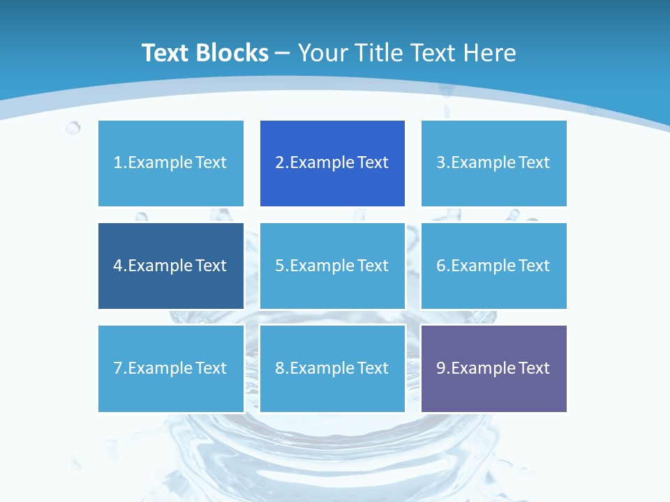 Isolated Nature Stream PowerPoint Template