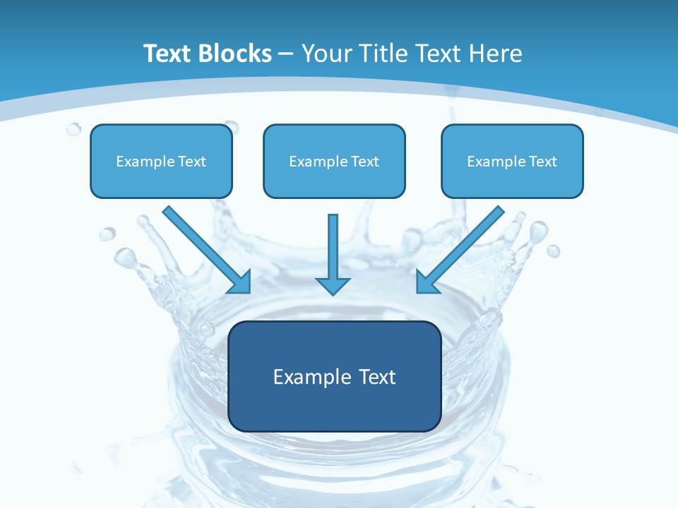Isolated Nature Stream PowerPoint Template