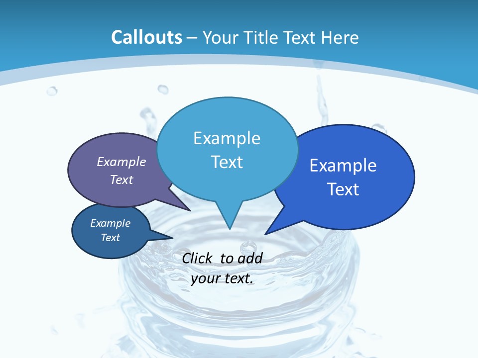 Isolated Nature Stream PowerPoint Template