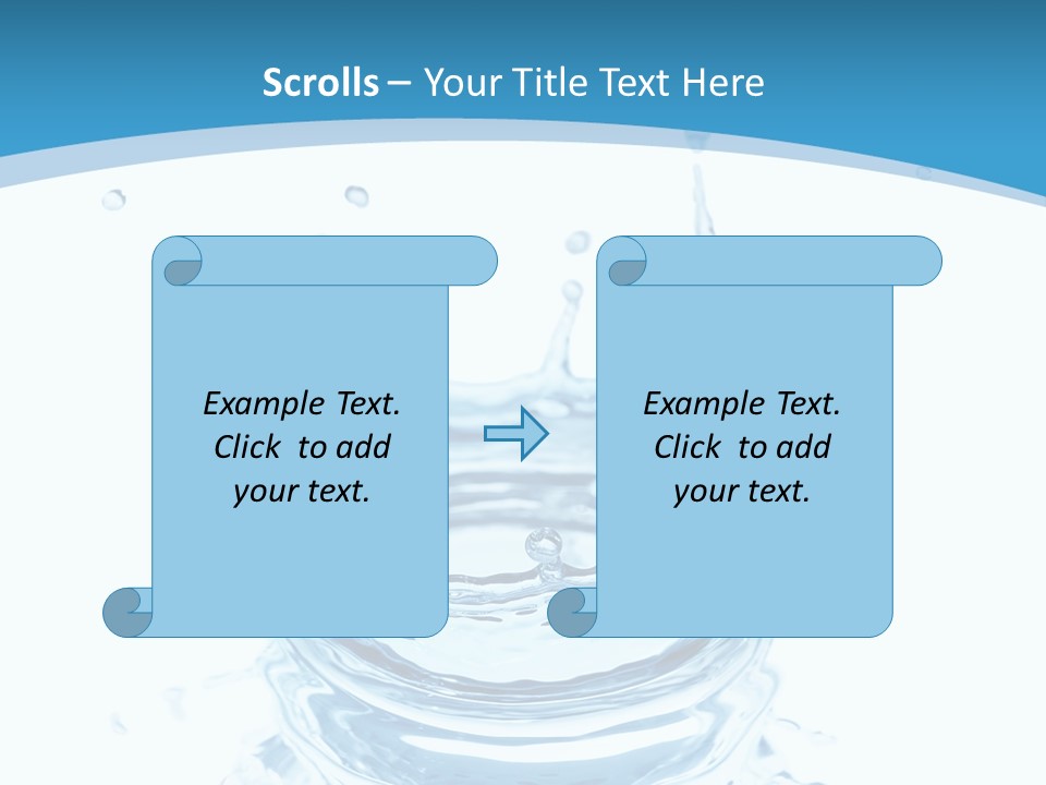 Isolated Nature Stream PowerPoint Template