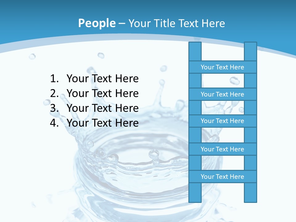 Isolated Nature Stream PowerPoint Template