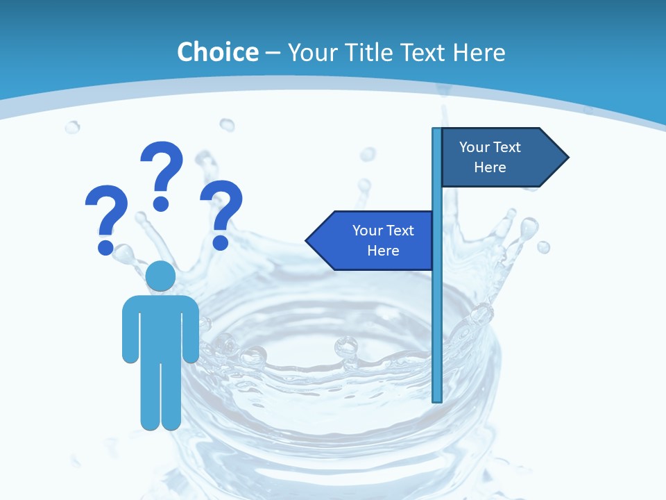 Isolated Nature Stream PowerPoint Template