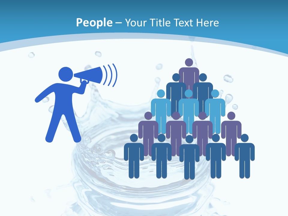 Isolated Nature Stream PowerPoint Template