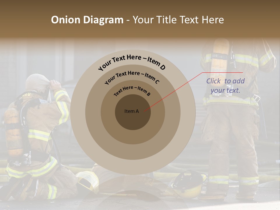 Fireproof Roof Extinguish PowerPoint Template
