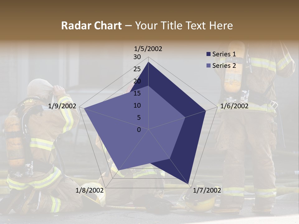 Fireproof Roof Extinguish PowerPoint Template