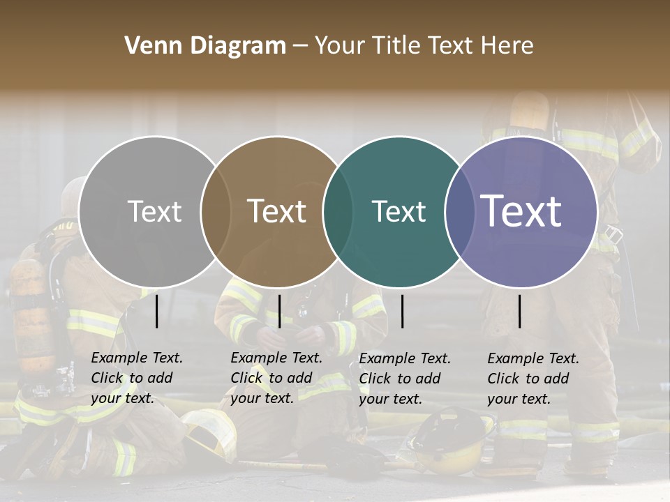 Fireproof Roof Extinguish PowerPoint Template