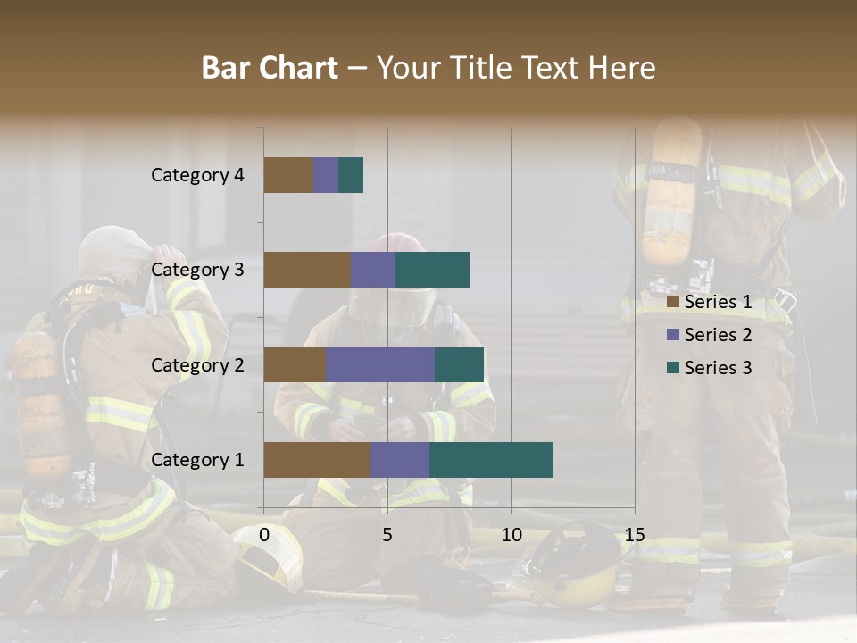 Fireproof Roof Extinguish PowerPoint Template