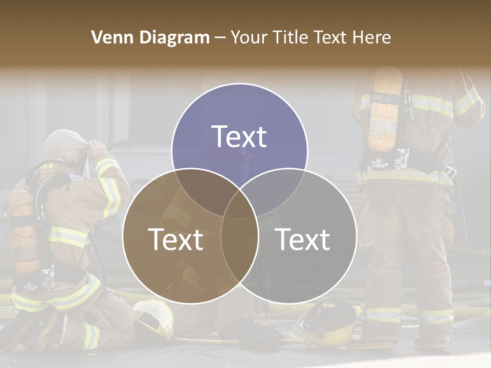 Fireproof Roof Extinguish PowerPoint Template