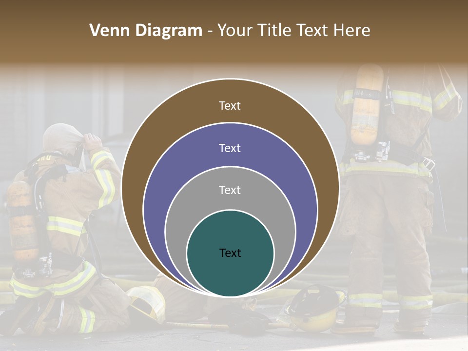 Fireproof Roof Extinguish PowerPoint Template