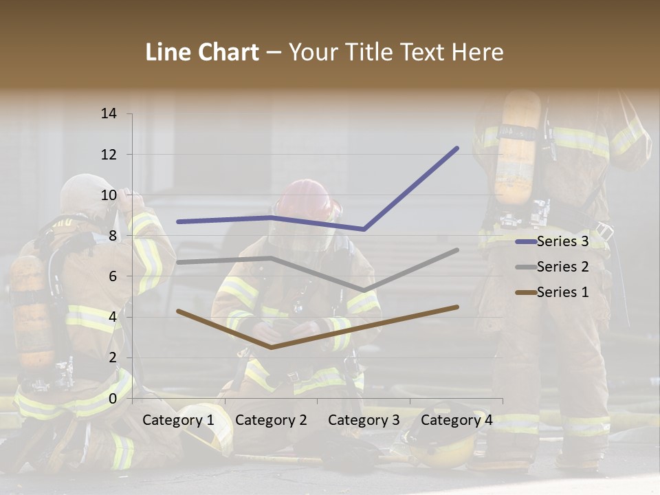 Fireproof Roof Extinguish PowerPoint Template