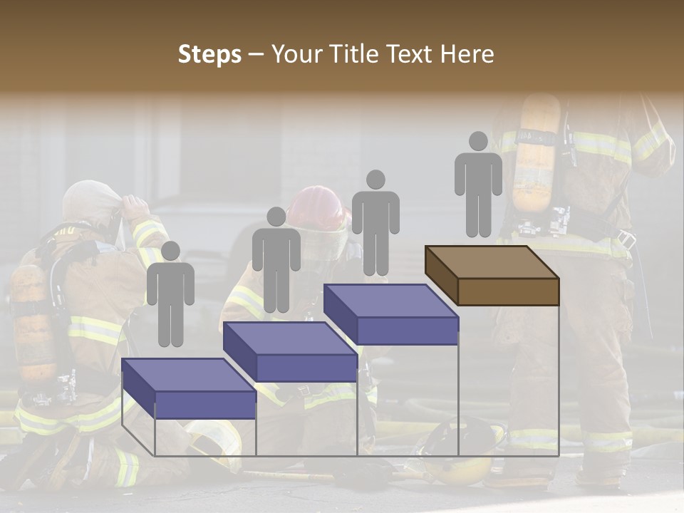 Fireproof Roof Extinguish PowerPoint Template