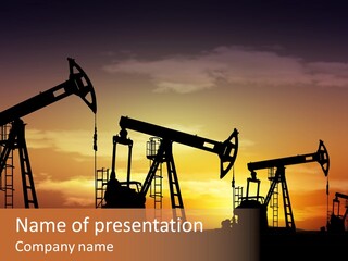 Industry Pipe Power PowerPoint Template