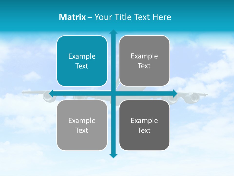 Sunset Travel Turbine PowerPoint Template