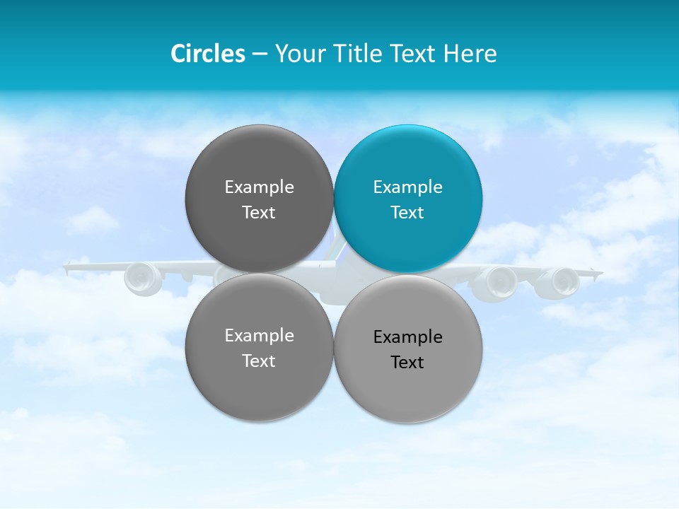 Sunset Travel Turbine PowerPoint Template