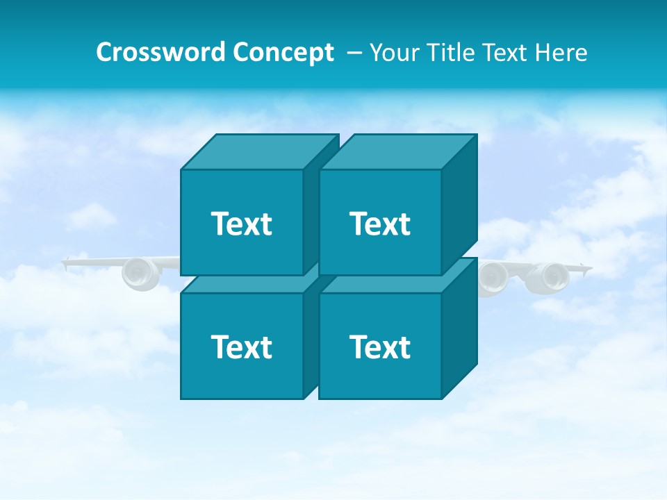 Sunset Travel Turbine PowerPoint Template