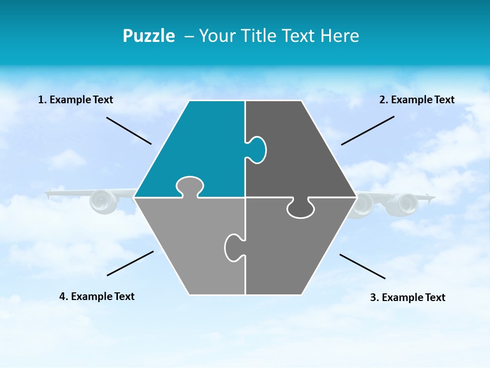Sunset Travel Turbine PowerPoint Template