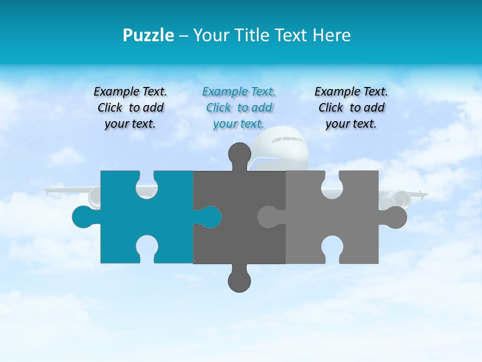 Sunset Travel Turbine PowerPoint Template