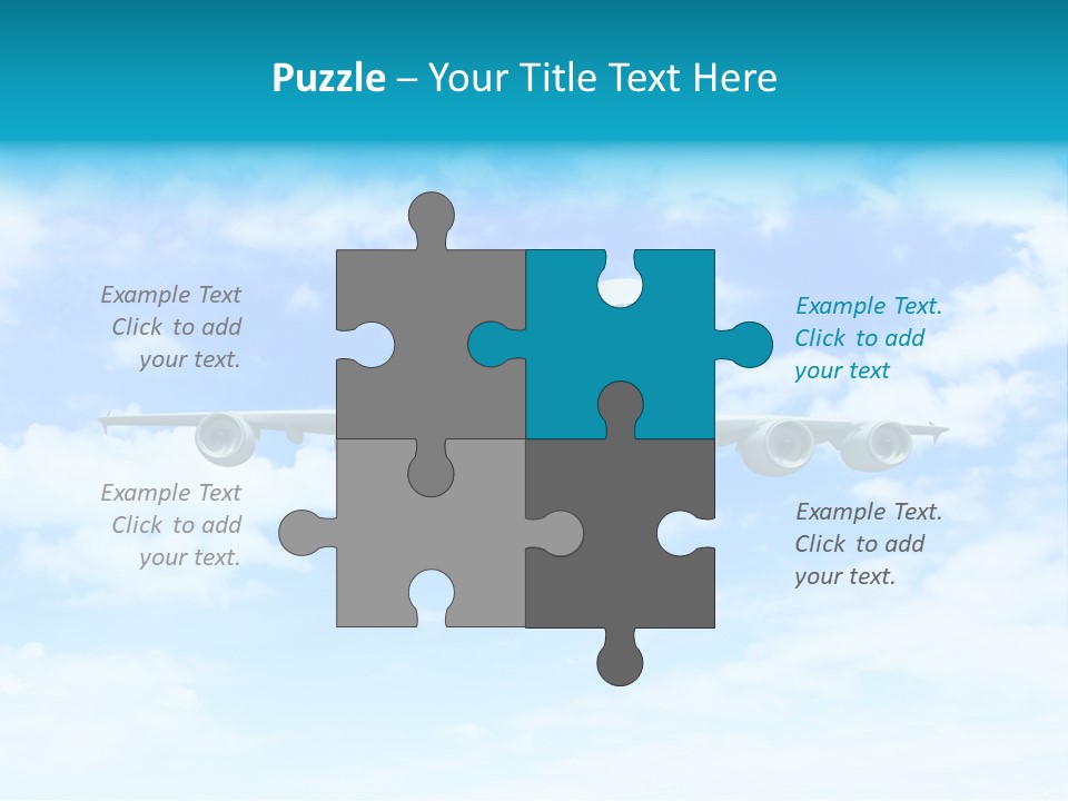Sunset Travel Turbine PowerPoint Template