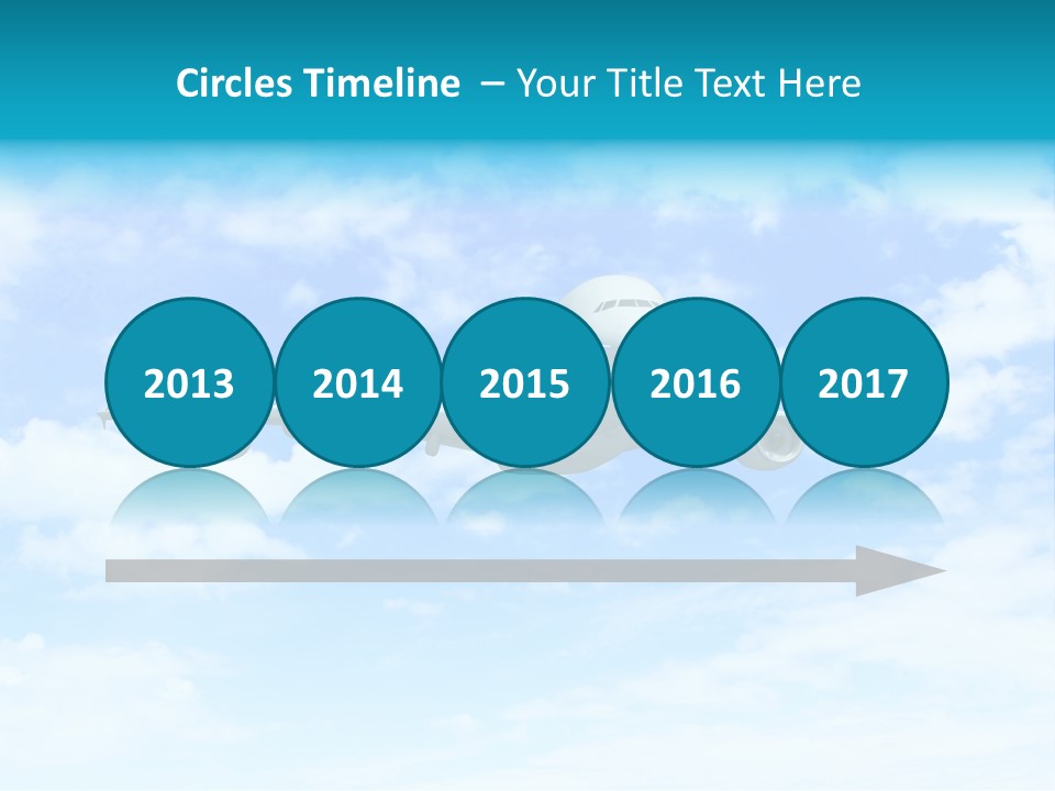 Sunset Travel Turbine PowerPoint Template
