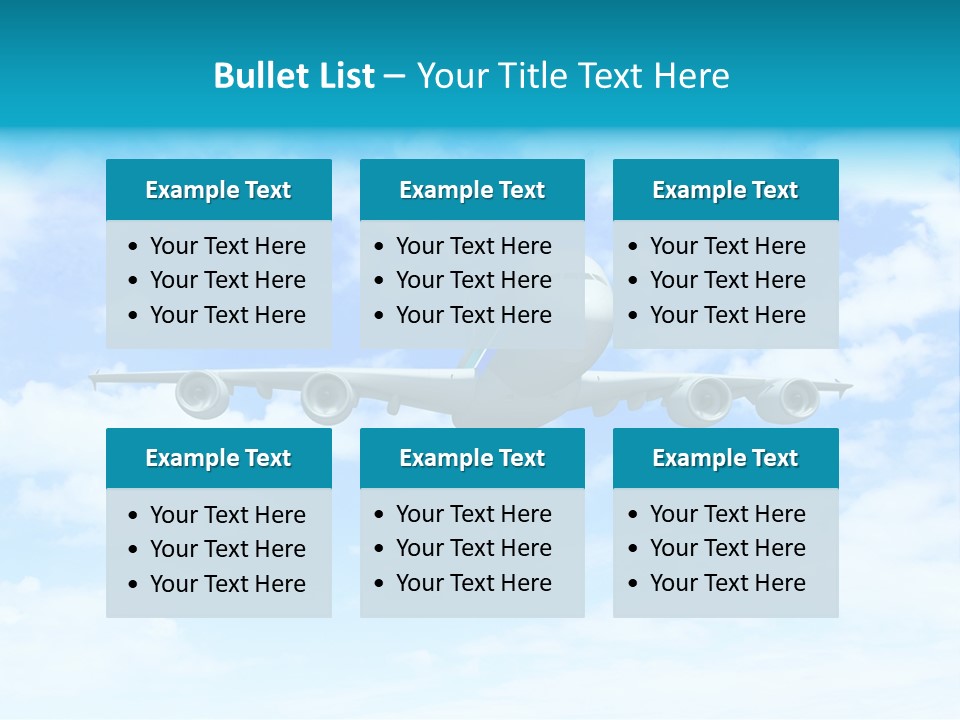 Sunset Travel Turbine PowerPoint Template