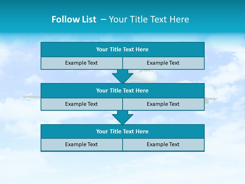 Sunset Travel Turbine PowerPoint Template