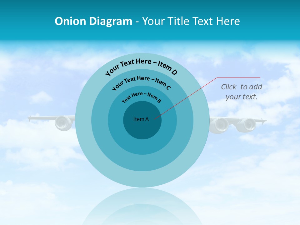 Sunset Travel Turbine PowerPoint Template