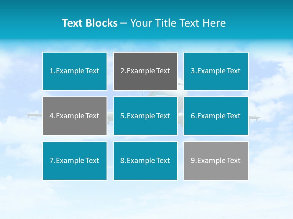 Sunset Travel Turbine PowerPoint Template