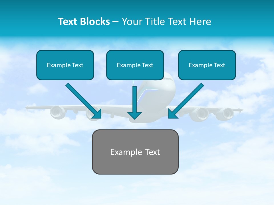 Sunset Travel Turbine PowerPoint Template