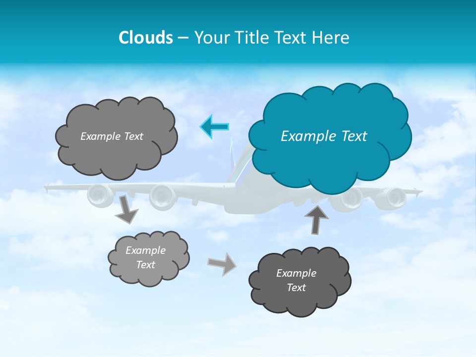 Sunset Travel Turbine PowerPoint Template
