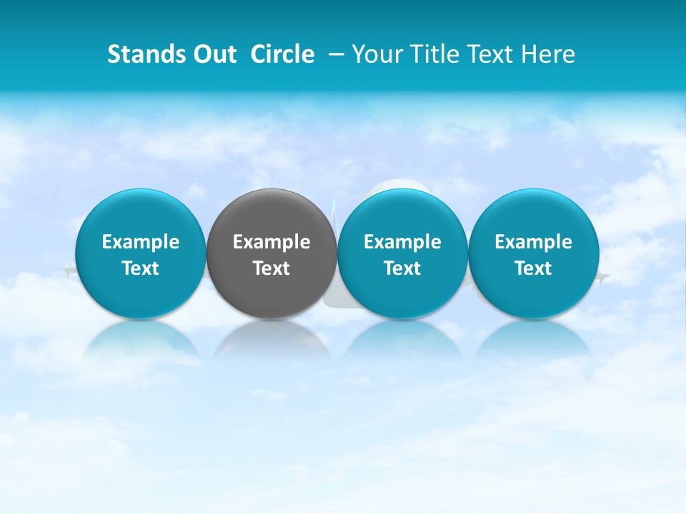 Sunset Travel Turbine PowerPoint Template